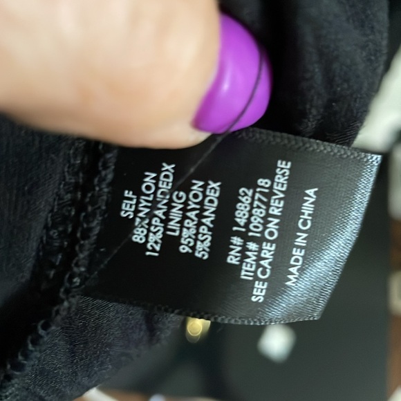 Torrid black  Lace Slip midi 4X - Picture 5 of 5